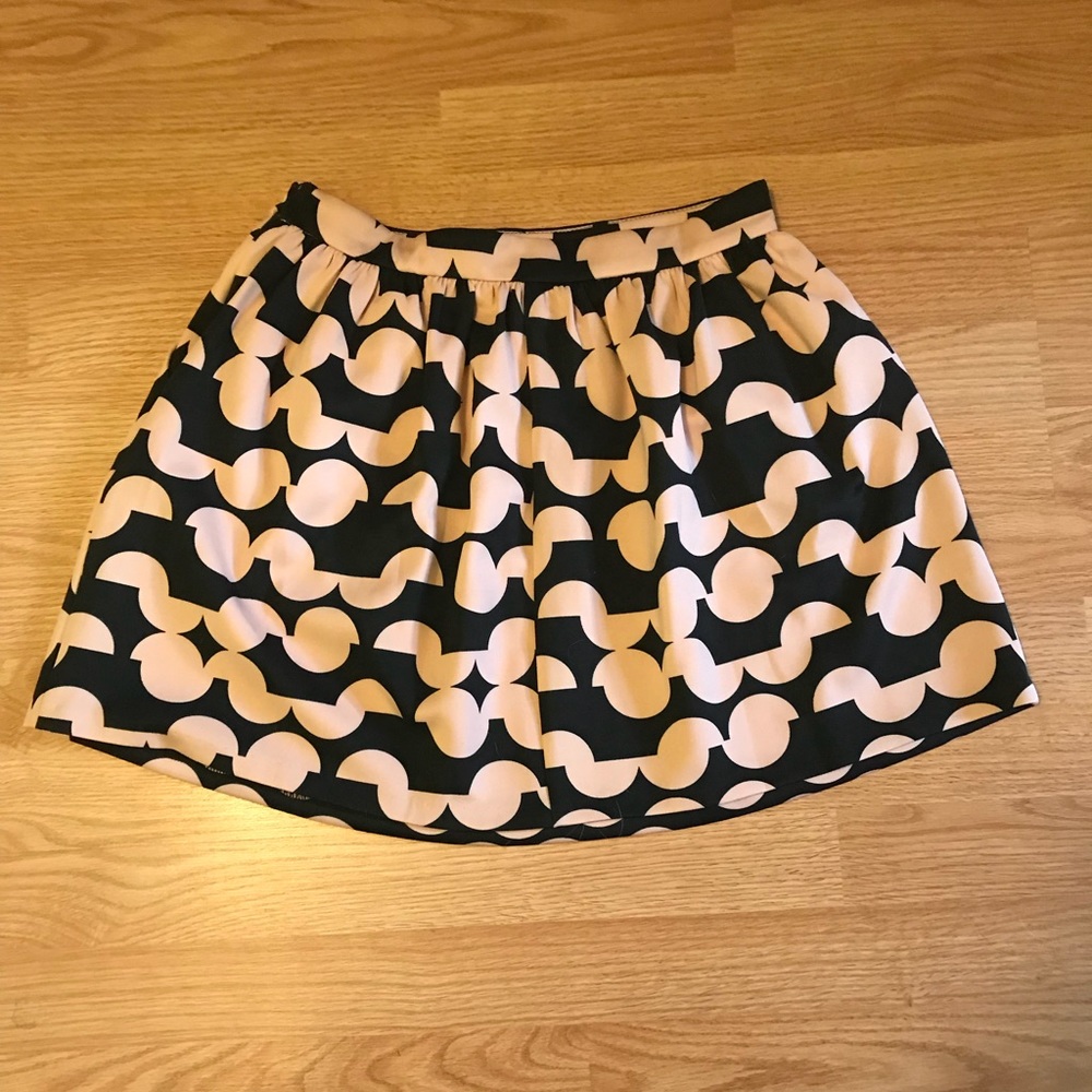 Necessary Objects Pink and Black Mini Skirt